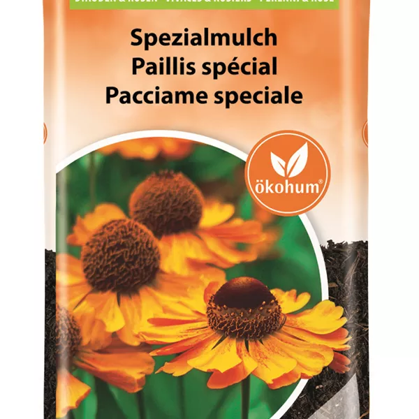 Rindenmulch für Stauden und Rosen